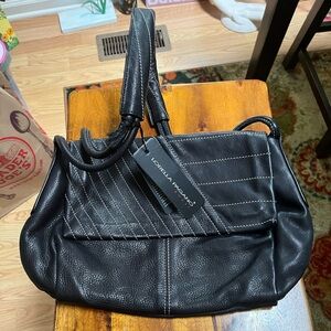 Lorella Pagano Italian Leather Handbag New